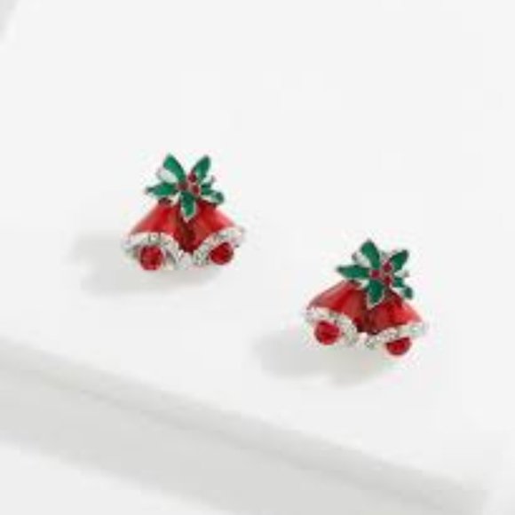 Mistletoe Bell earrings New in package - Picture 1 of 1